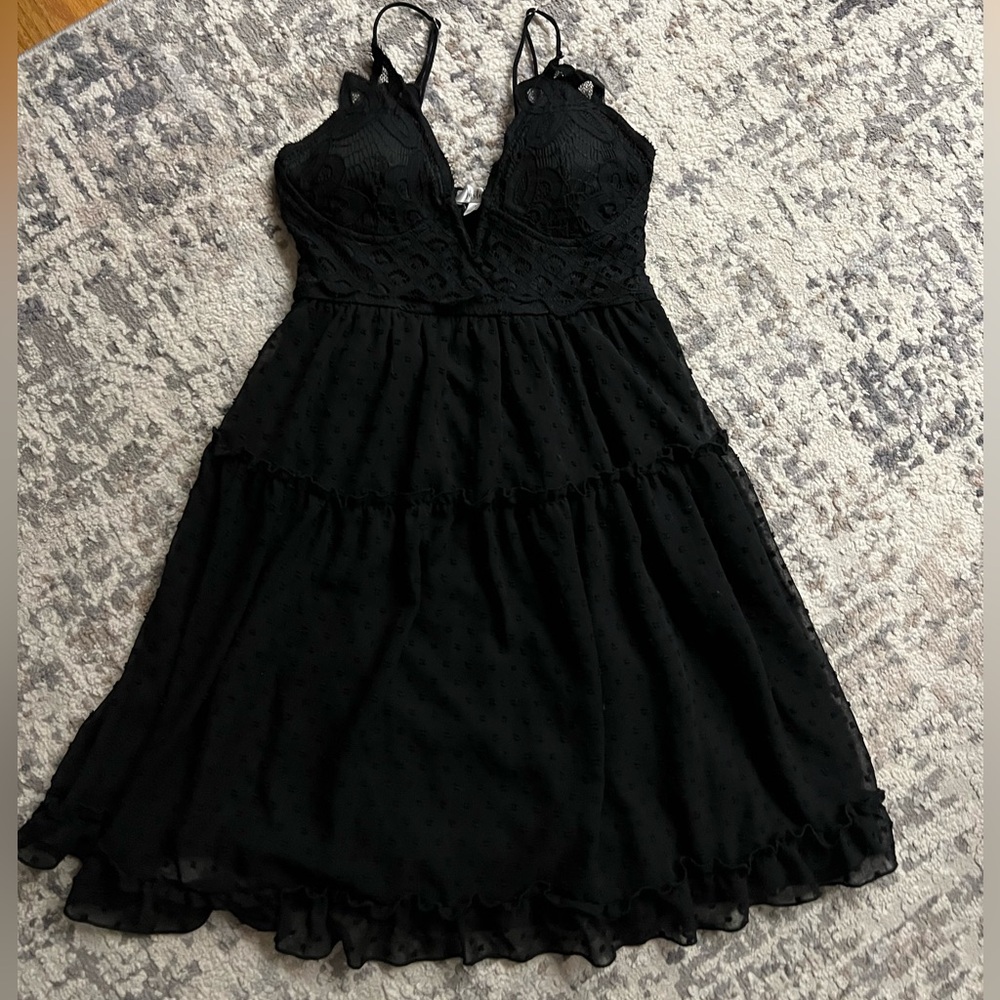 Justify Black Mini Dress